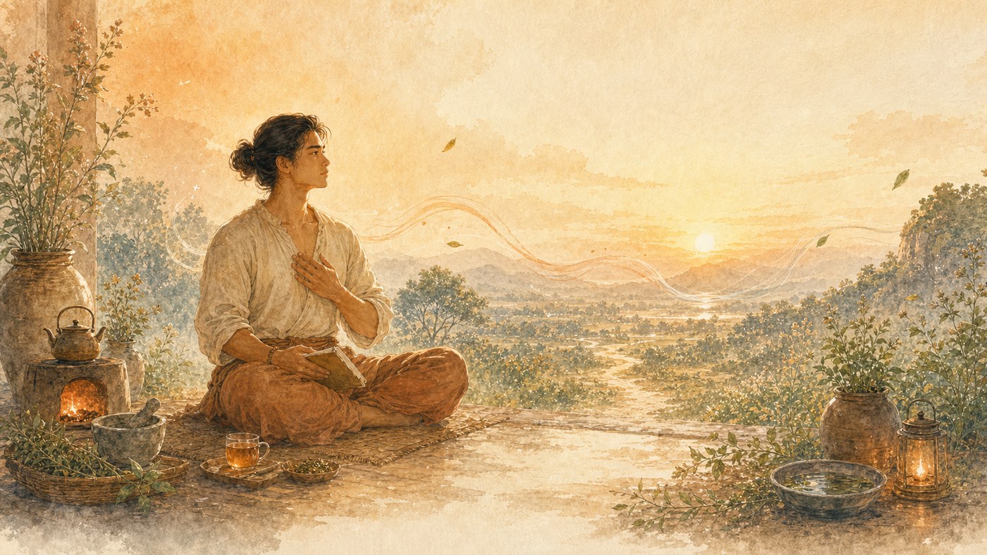 Introduction · A Book for Us — original Plearnprai watercolour illustration