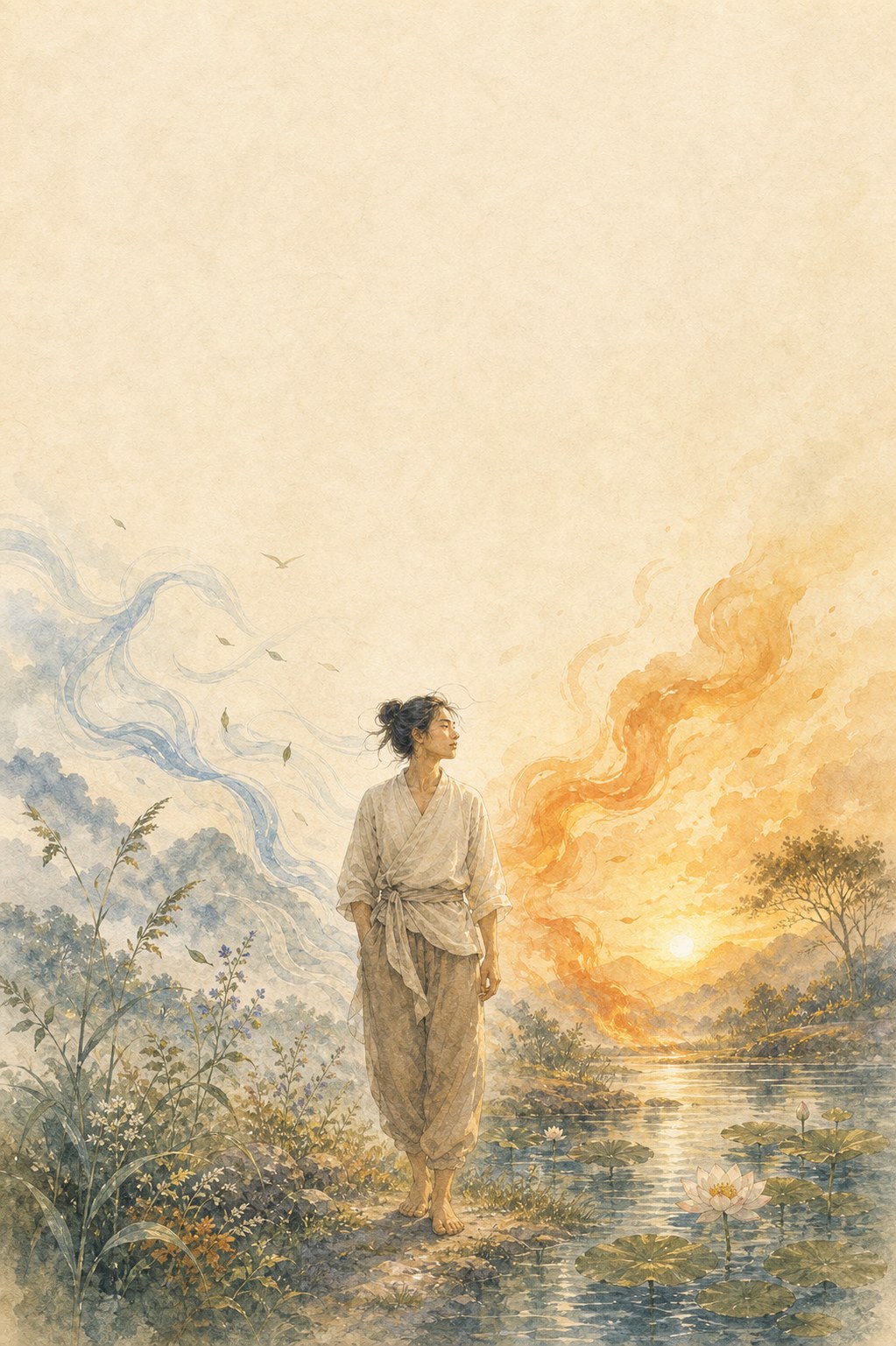 Original Plearnprai watercolour cover