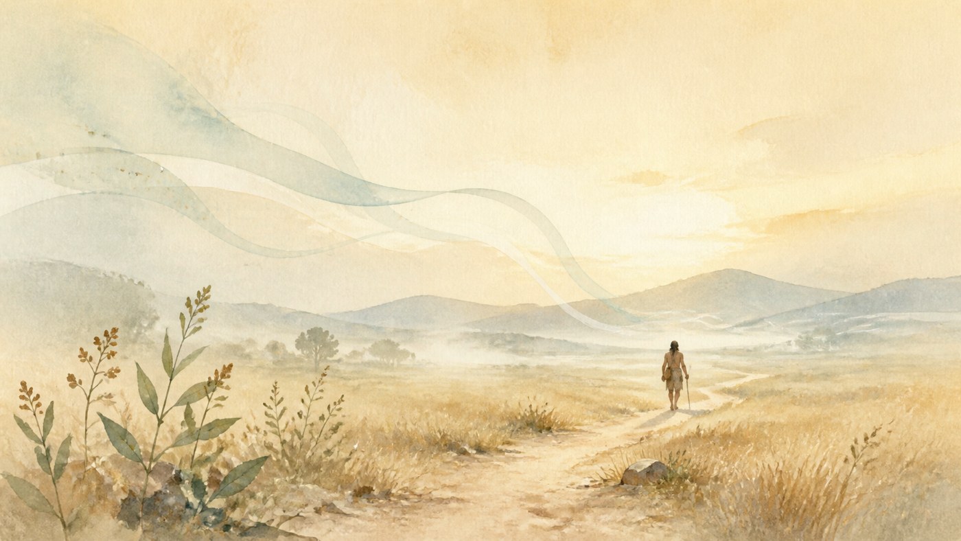 1 · Our Origins — original Plearnprai watercolour illustration