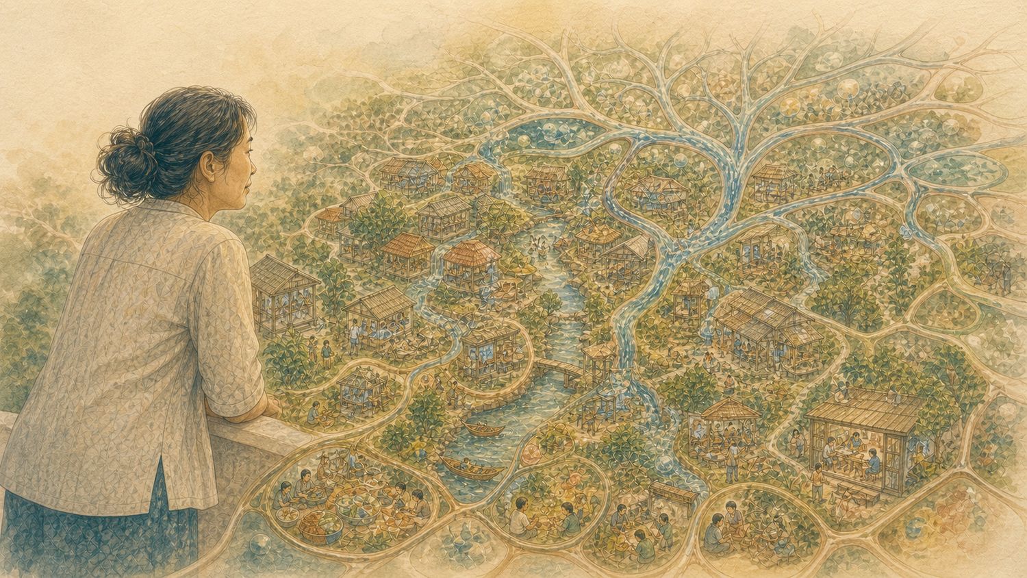 ภาพประกอบ บทนำ — เมืองของเซลล์นับล้านล้าน