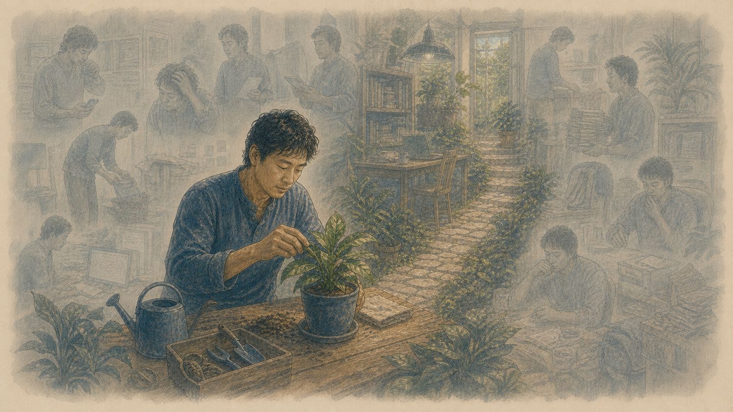 ภาพประกอบ บทที่ 6 — ความสนใจเป็นทรัพยากรที่มีจำกัด