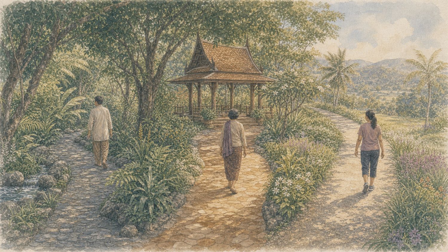 ภาพประกอบ บทที่ 7 — แนวทางดูแลตามธาตุ