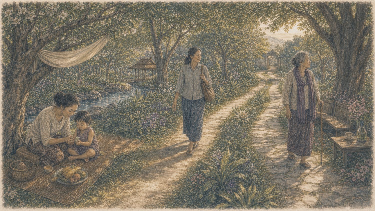 ภาพประกอบ บทที่ 11 — สามชีวิต สามแผนที่