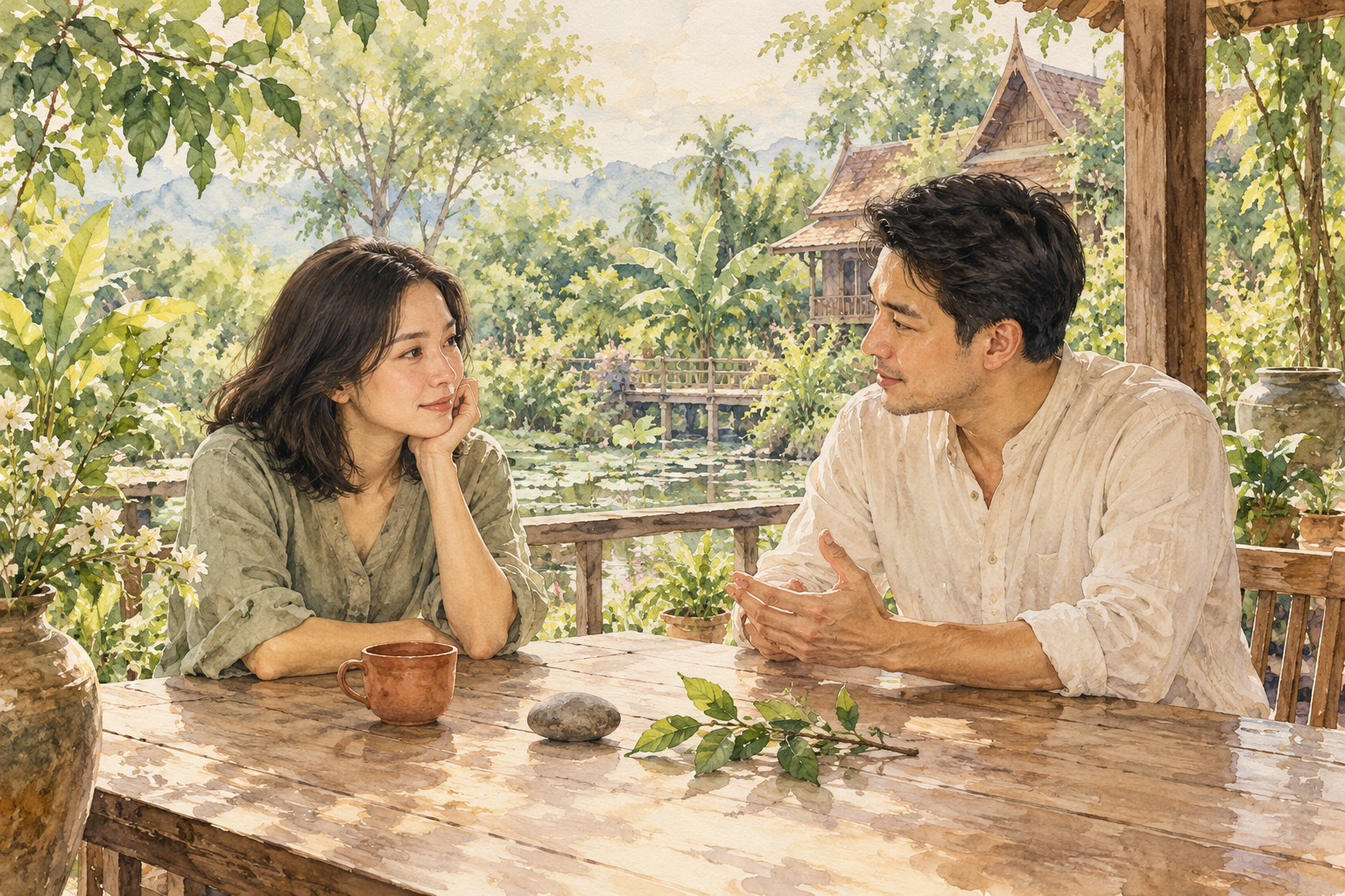 ภาพประกอบบทที่ 1 — สามคำของแต่ละธาตุ