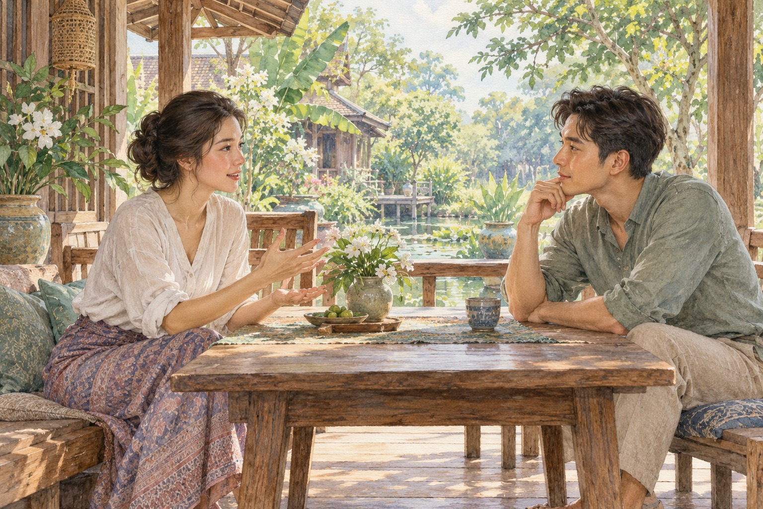 ภาพประกอบบทที่ 9 — คู่ 180° ตรงข้าม