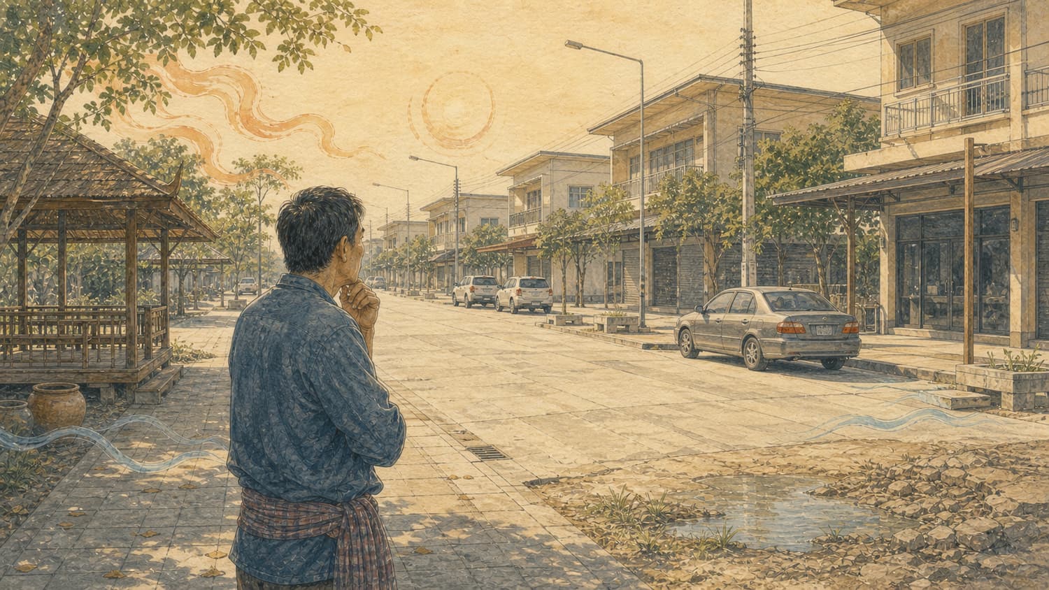 ภาพประกอบบทที่ 1 ทำไมเมืองต้องออกแบบตามธาตุ