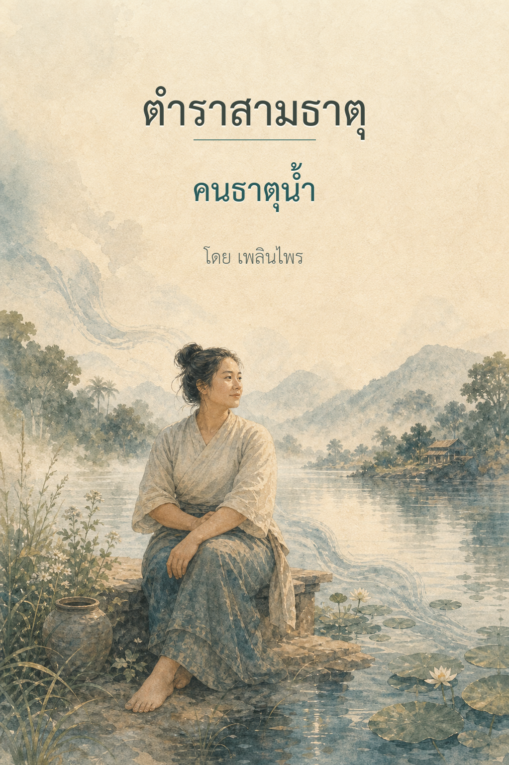 หน้าปกตำรา 3 ธาตุ คนธาตุน้ำ