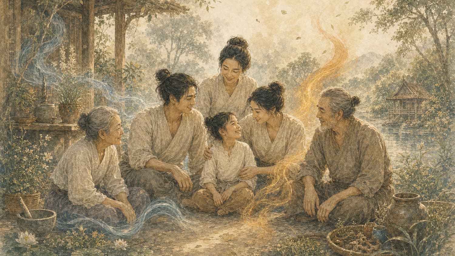 ภาพประกอบบทที่ 13 ความสัมพันธ์ในครอบครัว