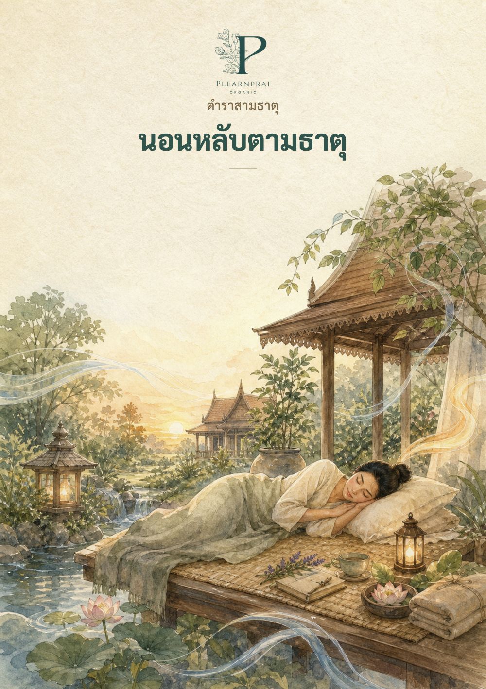 ปกนอนหลับตามธาตุ
